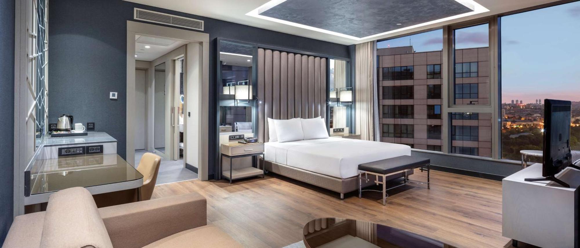 Hotel Hilton Istanbul Bakirkoy Exterior foto A bedroom at the hotel